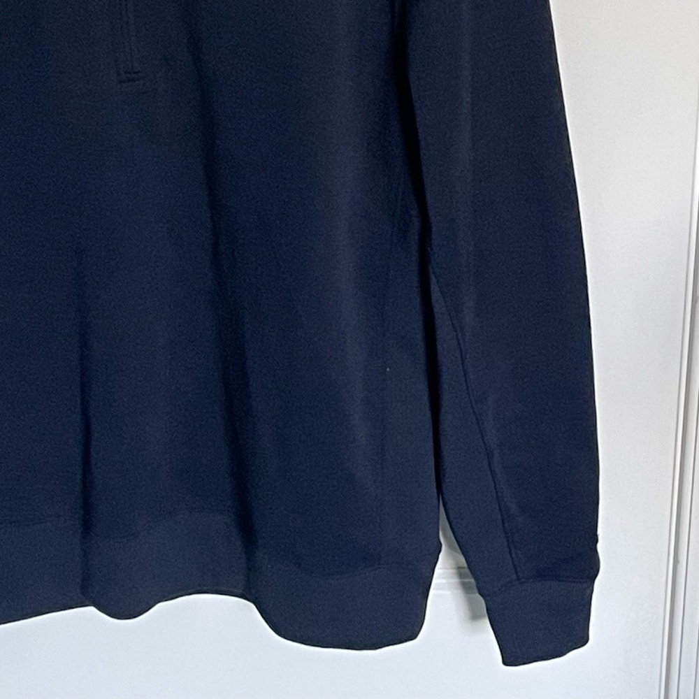 Nike Navy Dri-FIT Player 1/2 Zip Golf Pullover 47087 - Picture 7 of 16